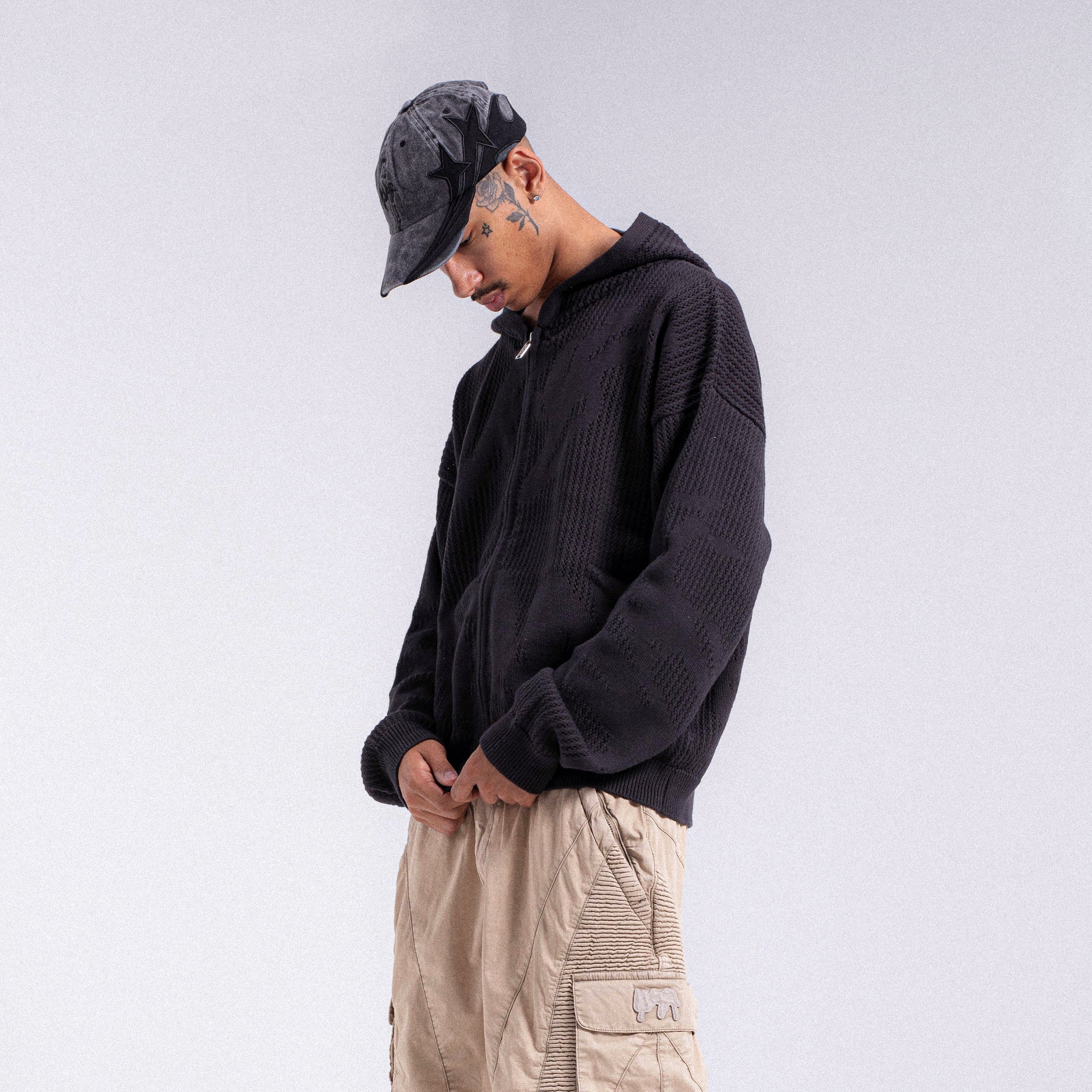 Baseball Cap STARS Black