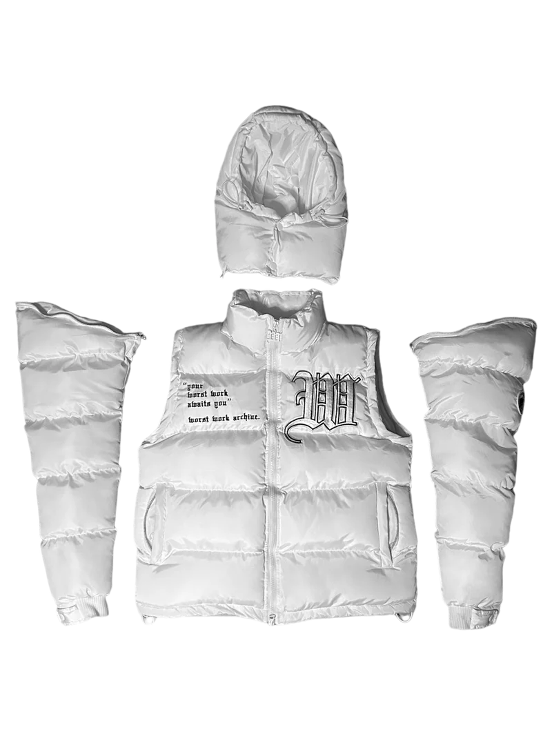 Convertible 3-in-1 Puffer Jacket