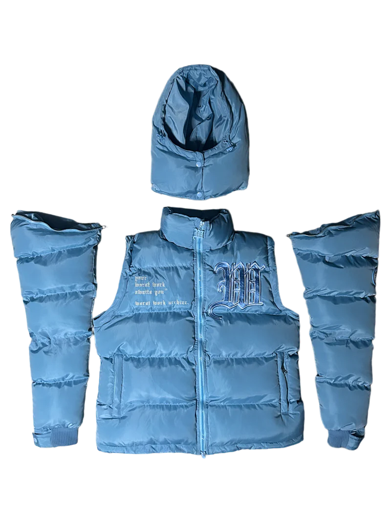 Convertible 3-in-1 Puffer Jacket