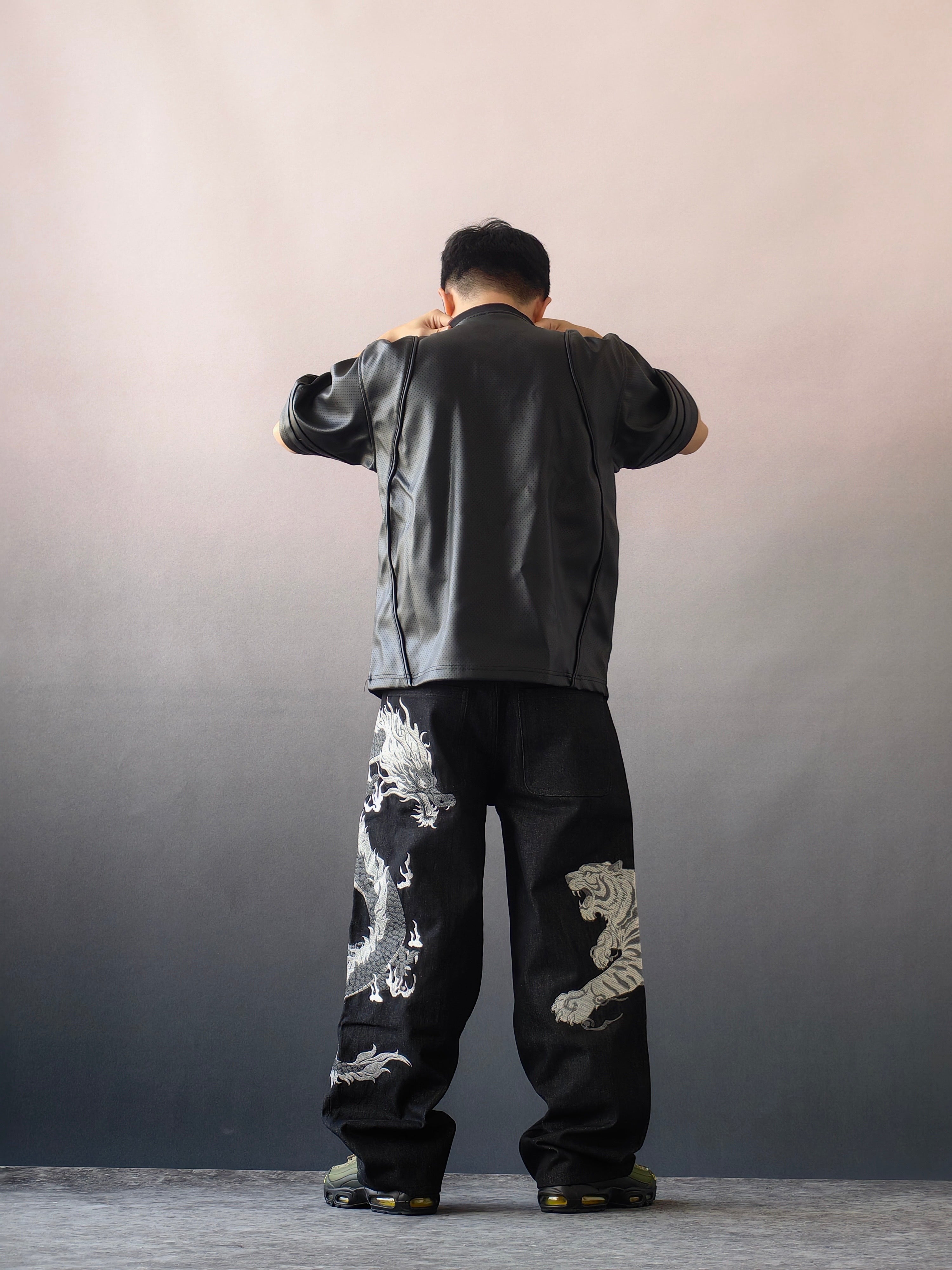 “Ultimate Duel” Baggy Denim Jeans (Special Price Time-limited)