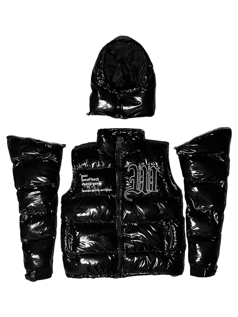 Convertible 3-in-1 Puffer Jacket