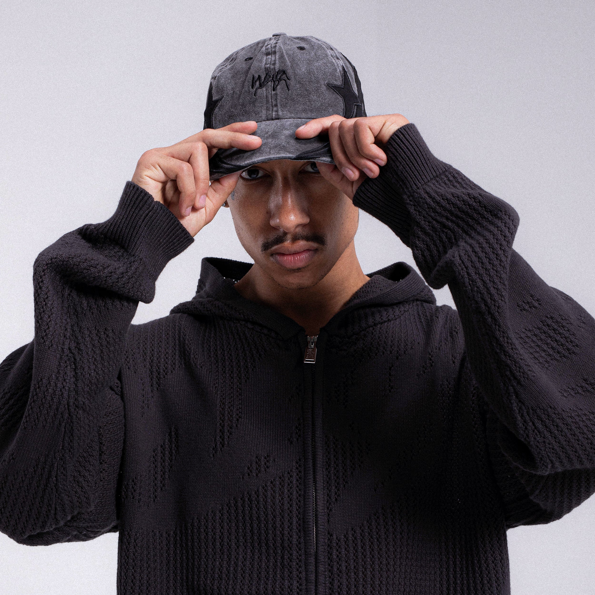 Baseball Cap STARS Black